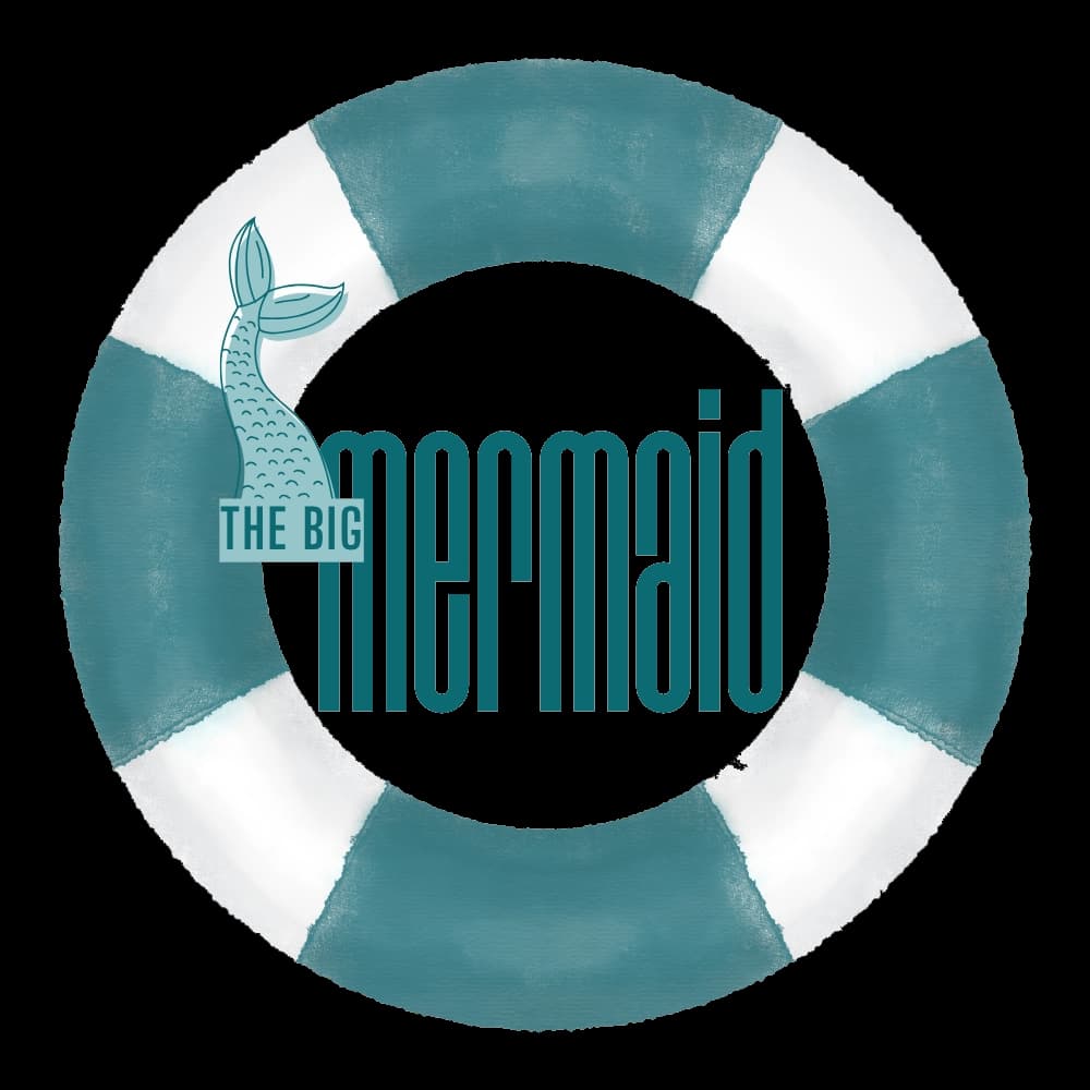 The Big Mermaid Logo